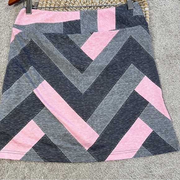 Golftini Women’s Abstrac Geometric Print Skort Skirt Pull On Golf Multicolor M - Picture 6 of 12